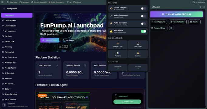 x402agent's tweet image. Hey @toly thanks for the follow back..

Would love to show you how:

Our dev figured out how to get @OpenRouterAI to take @solana for their crypto api inference!

We're even running our own Claude Code Web GUI.

And even have @grok Code live, using grok as claude.

And a full…