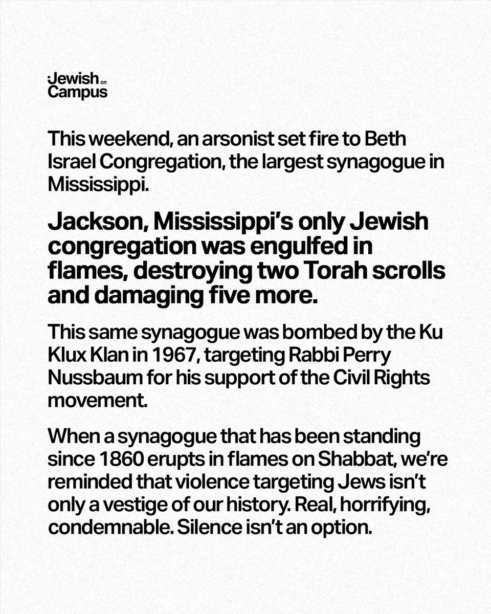 Jewish on Campus tweet media