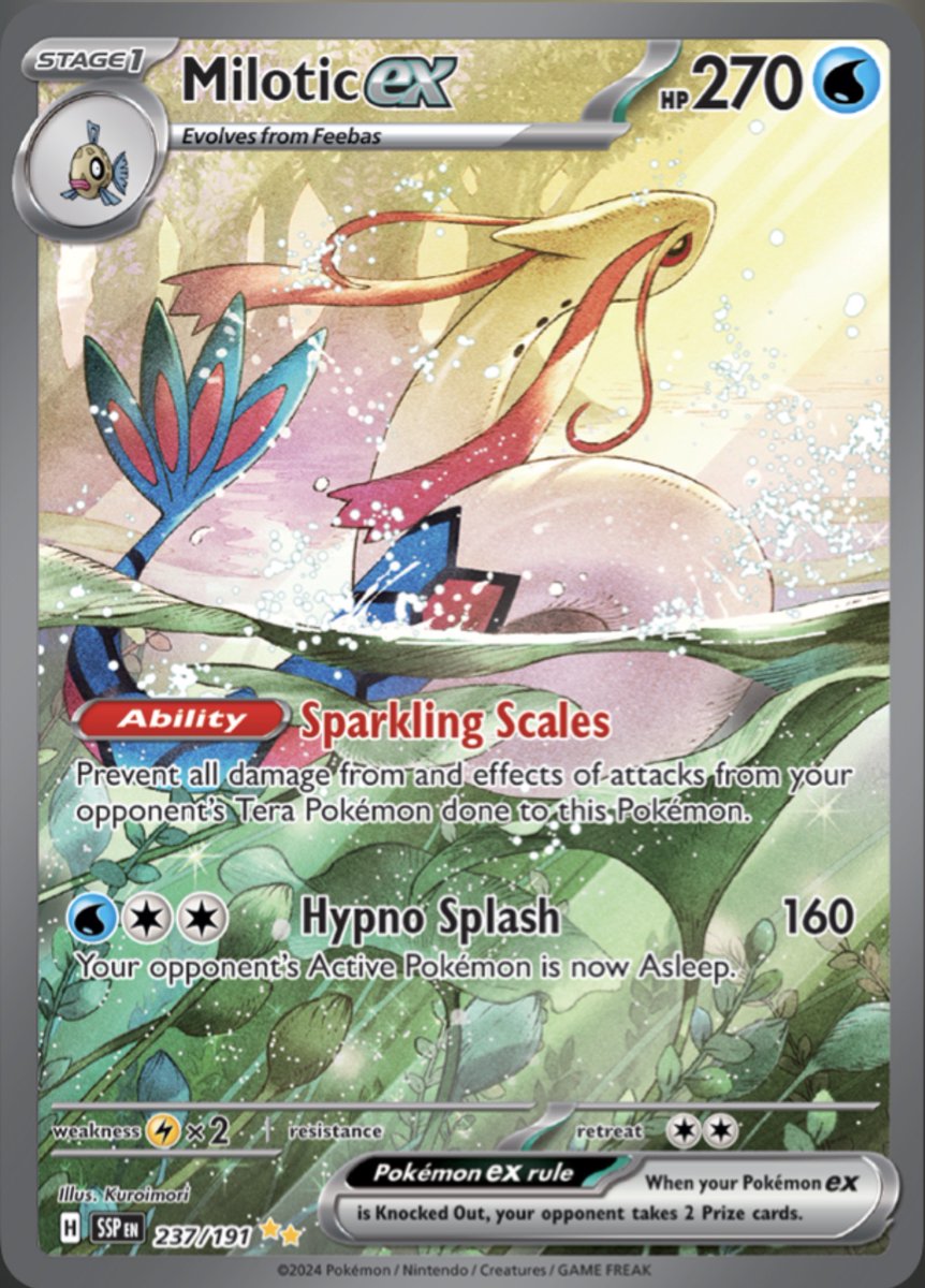 StevenxTCG's tweet image. Supposedly if you tap this, you'll see the best connecting card art in Scarlet &amp;amp; Violet Era