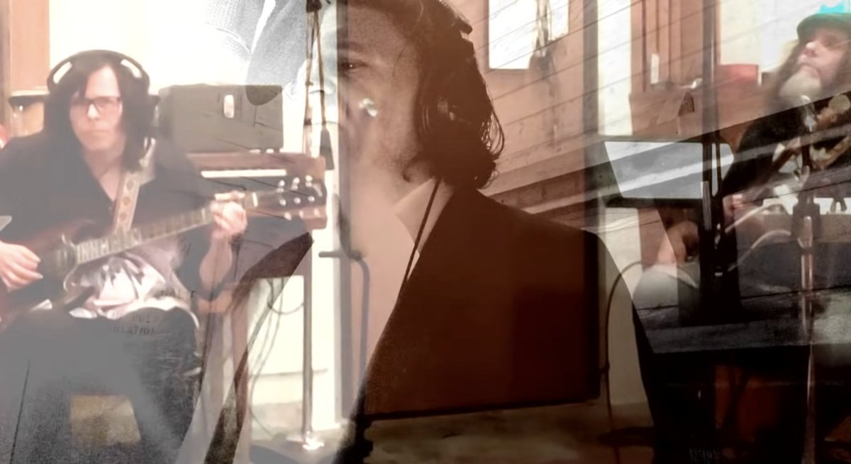 KenStringfellow's tweet image. This is great! - I flew down to LA recently to record this "@TheWho" like version of Lenny Bruce's "To Is A Preposition; Come Is A  Verb" for @Radio8Ball I play guitar, Brian Viglione drums, @FERNANDOPERDOMO  bass, Andras on vocals. Good, subversive fun!
youtube.com/watch?v=Xsw1T9…