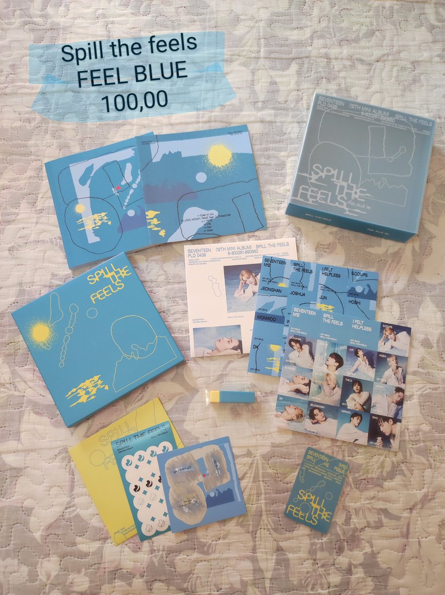 🚨 VENDA ÁLBUNS SEVENTEEN 🚨 
.
FML Carat Ver. - Mingyu
17 RH Carat Ver. - Mingyu
Spill the feels - FEEL BLUE e FEEL YOU
.
Valores dos álbuns em cada foto. Posto o verso dos photocards para surpresa do novo dono 🤗💓.
.
FRETE = falar comigo no direct 😉