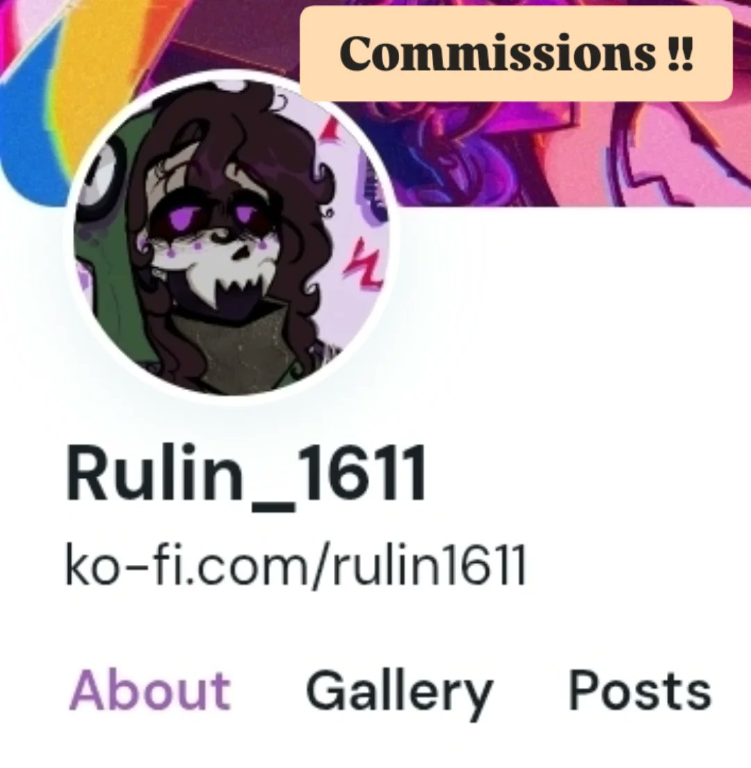 OPEN COMMISSIONS!
rmk heh..

Visit my KO-FI page for the order!
ko-fi.com/rulin1611 !

Or send me a DM to my instagram if you're interested! 
 Payment methods:
- PayPal
- Ubii App
#commission #opencommission #art #artist #artwork #Kofi