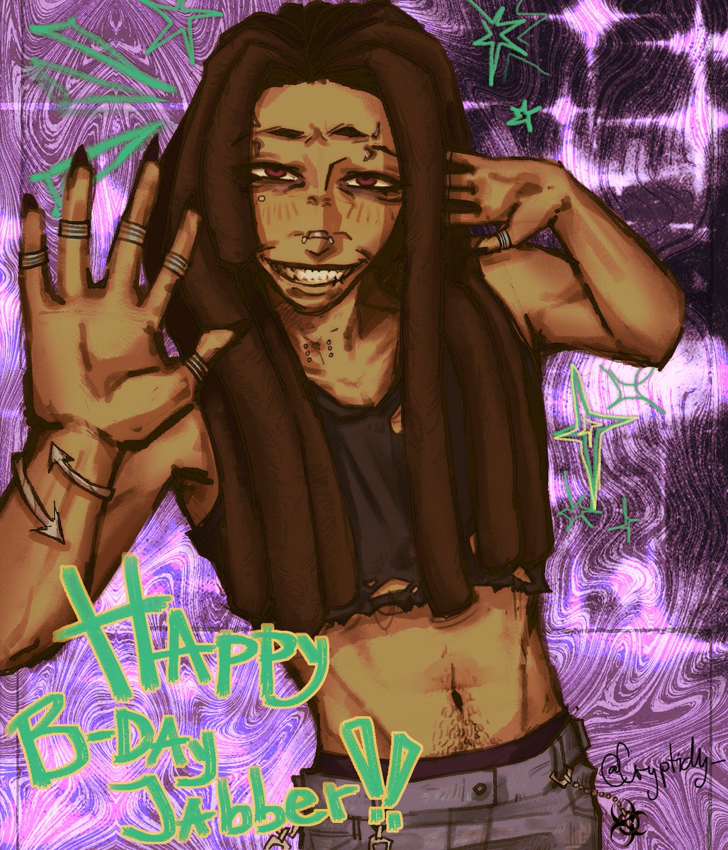 Cryptidly_'s tweet image. HAPPY BDAY TO MY BEAUTIFUL PRINCESS
#GACHIAKUTA #gachiart #jabberwonger