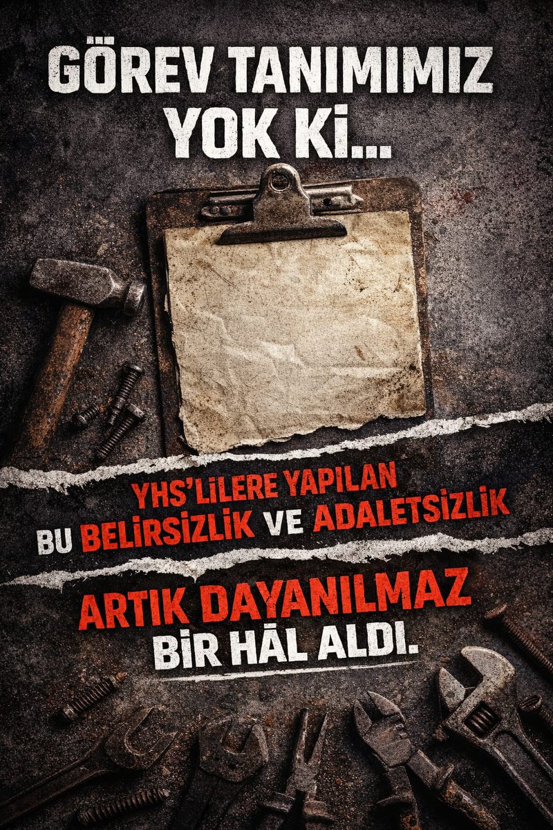 SercanKaraboga_'s tweet photo. Görmezden gelinen binlerce ses, ertelenen binlerce umut... Kamu personeli arasındaki sınıf farkı derinleşmeden, YHS personeli bir defaya mahsus GİH ve THS sınıflarına geçirilmelidir. 🏛️
#YardımcıHizmetlerSınıfı #YhsMeclisteÇözümBekliyor https://t.co/sNN0niV4bJ