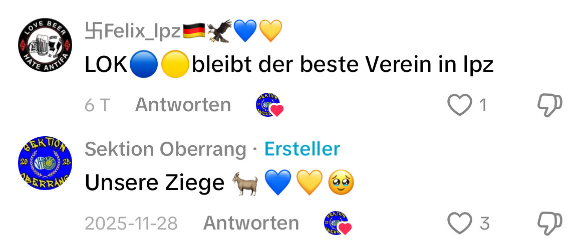 Es geht halt erst richtig los (den zweiten Kommentar hat er sich selber geschrieben btw)