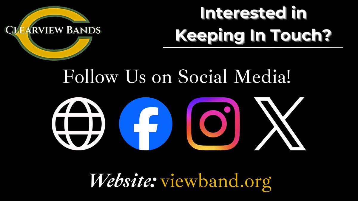 Clearview Bands tweet media