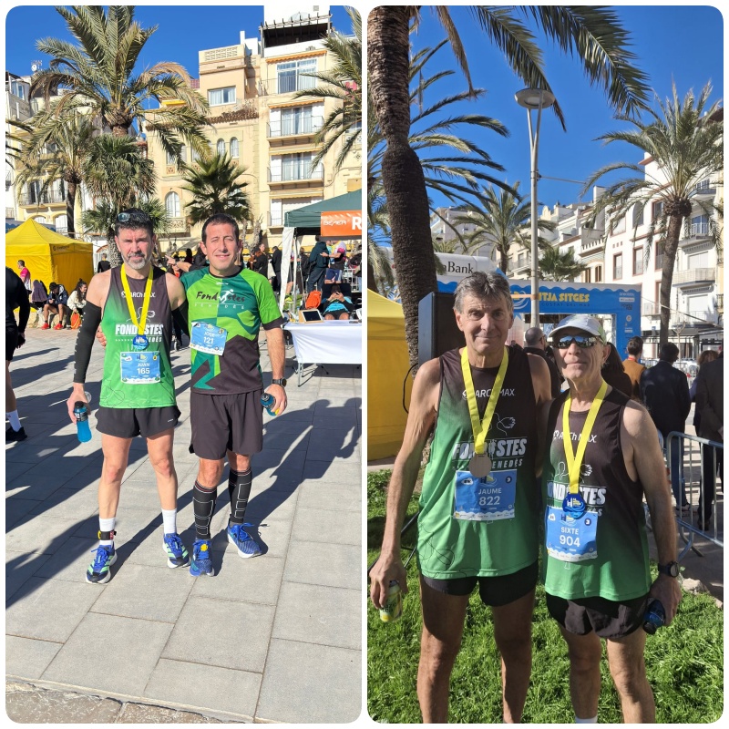 FONDISTES PENEDÈS, PRESENTS A LA MITJA MARATÓ DE SITGES fondistespenedes.cat/2026/01/fondis… a través de <a href="/Fondistes/">Fondistes Penedès</a> Penedès