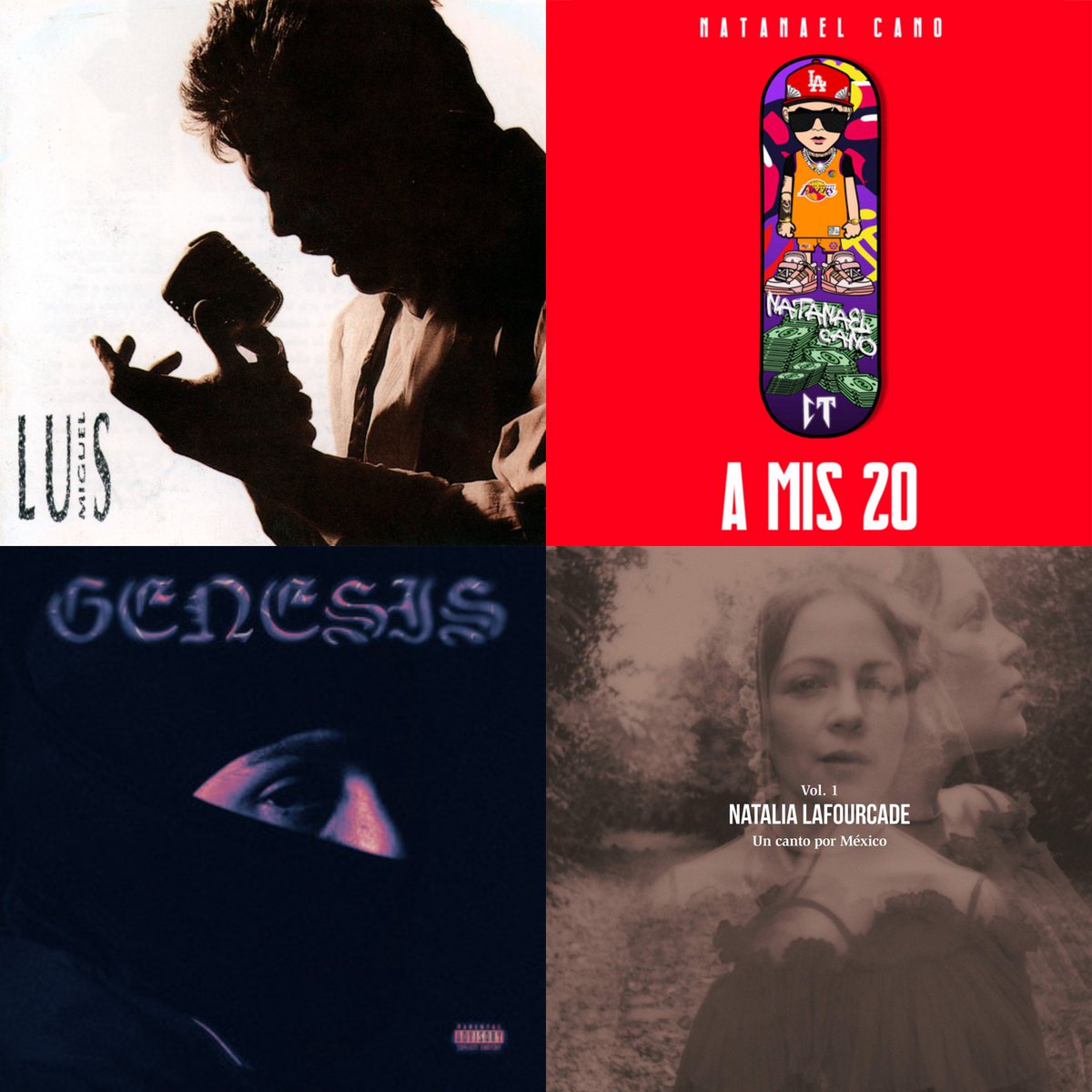 nataaagoat's tweet image. Los artistas urbanos solamente le copian (de forma muy forzada) el concepto a Bad Bunny porque le funcionó y pegó

México lleva décadas llevando la cultura latina a todo el mundo, no hay comparación