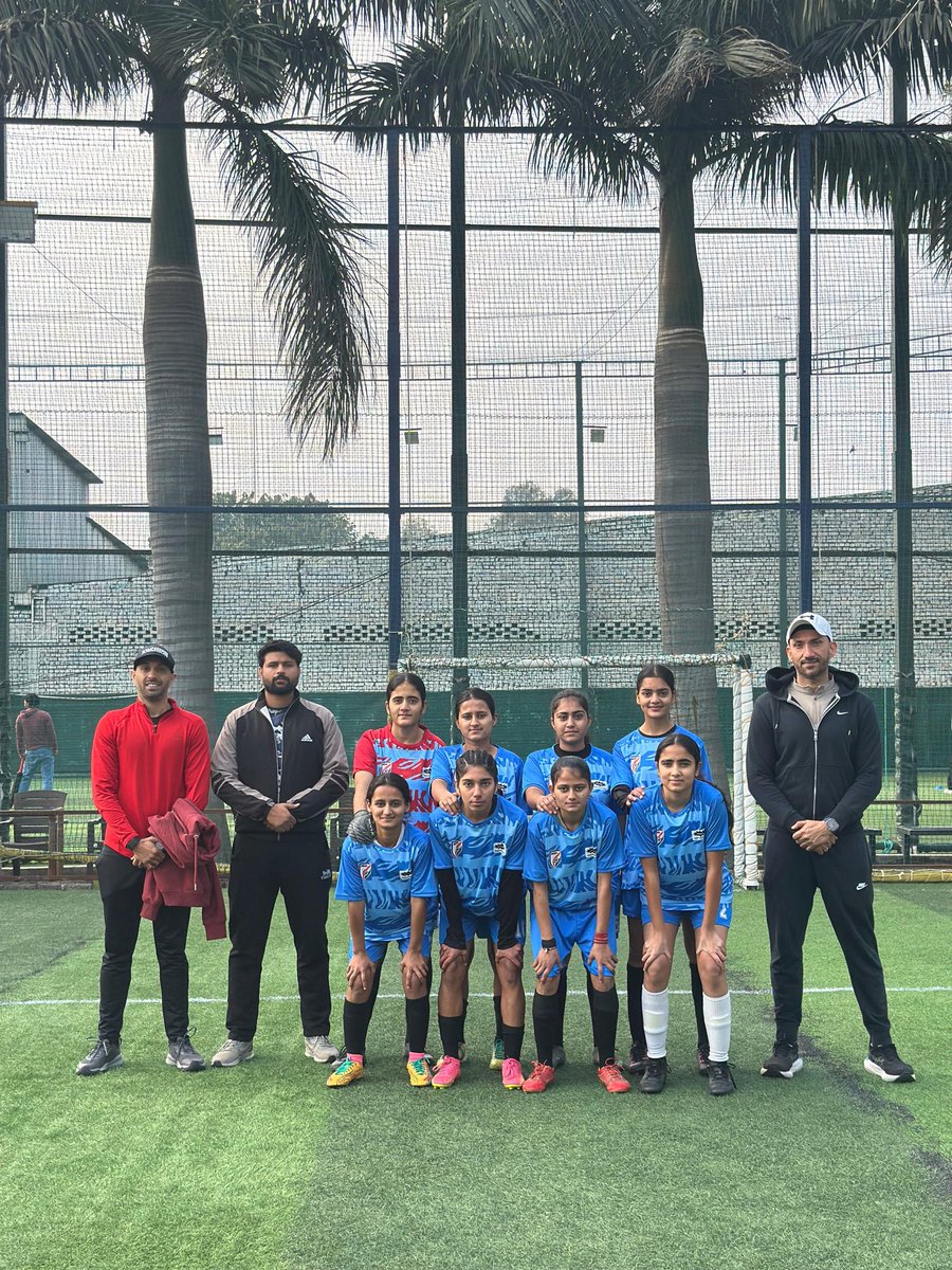 This is what progress looks like.
Jammu’s first corporate-backed Girls Football League kicks off.
Opportunity > excuses. 

We have done it again and answer to so called stakeholders of Football from Jammu

6 teams, 60 Girl Players from Ladakh, Kashmir, Reasi, Jammu, Hiranagar,