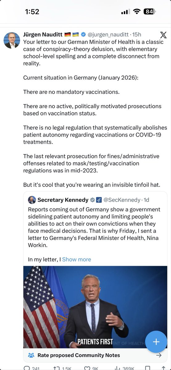 plexuz's tweet image. How interesting… RFKJ deleted the tweet but screenshots remain…