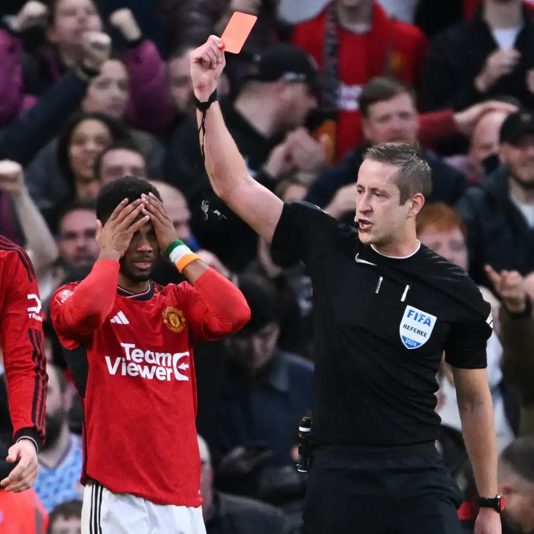 utdbrxy's tweet image. sent off for being too passionate? dw lacey it happens to the best of us