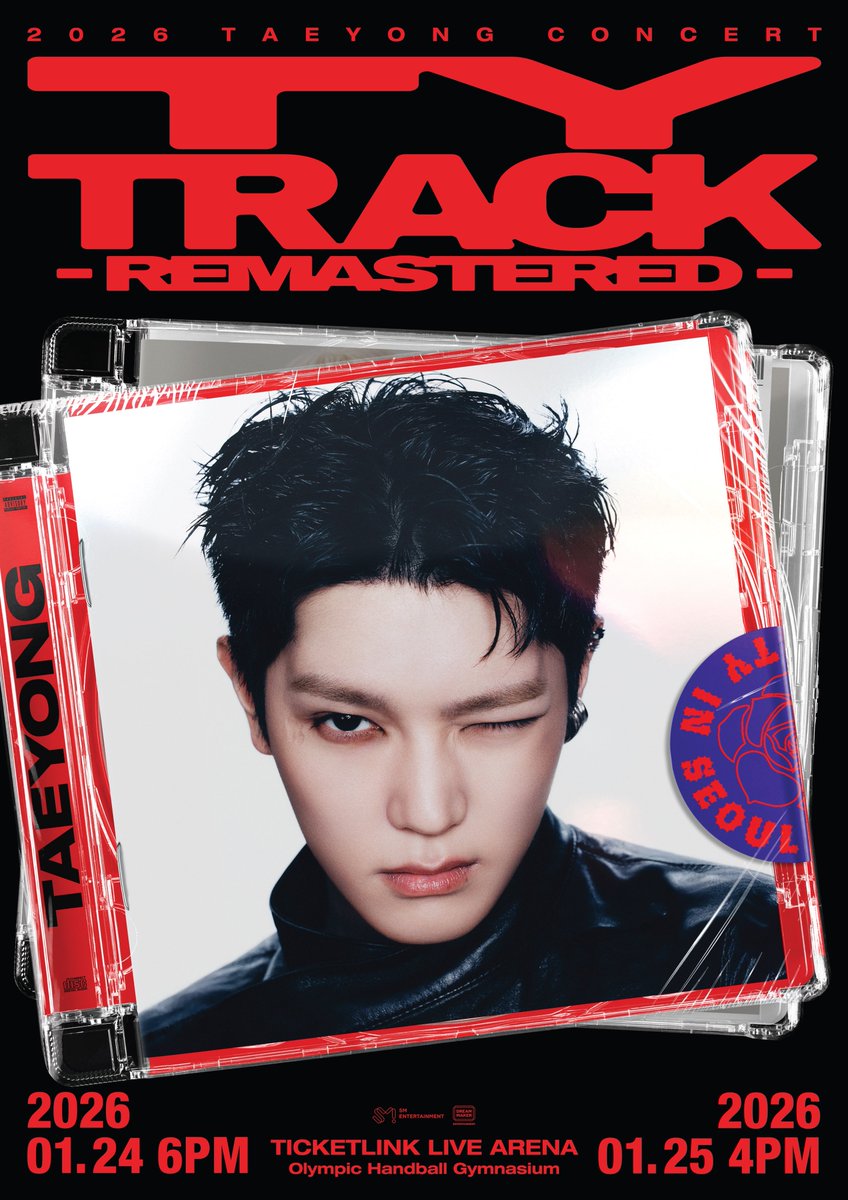 recordbychoco's tweet image. 2026 TAEYONG CONCERT &amp;lt;TY TRACK - REMASTERED&amp;gt;

📆January 25, 2026
💵15k/$2 (Live + Gdrive)

Private via discord (1080p quality)
🔗 forms.gle/7gHwHxvy2ZJGou…

Copy file WEB-DL : Multisubs | Live &amp;amp; Restreaming ver | Softsubs &amp;amp; Hardsubs | Special gift