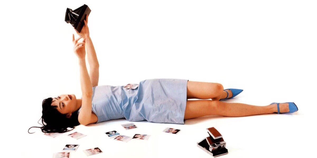 taesdawn26's tweet image. faye wong for 'decadent sounds of faye’, 1995