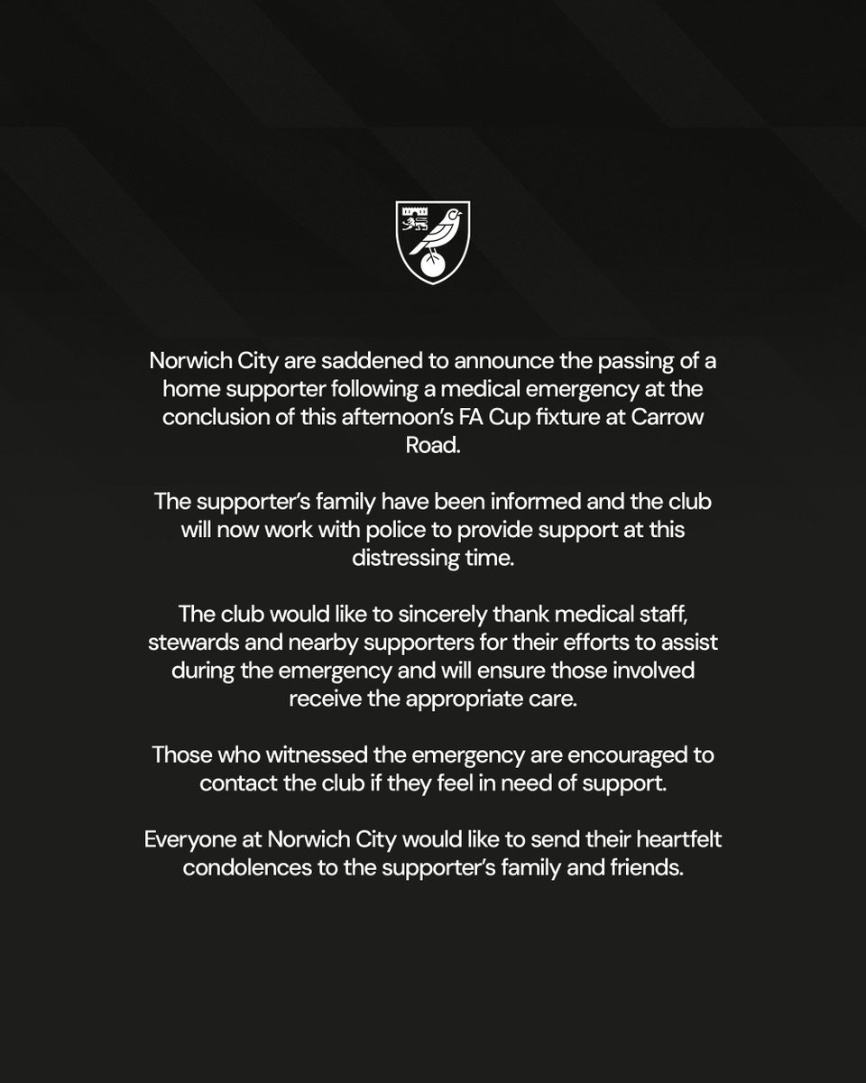 Norwich City FC tweet media