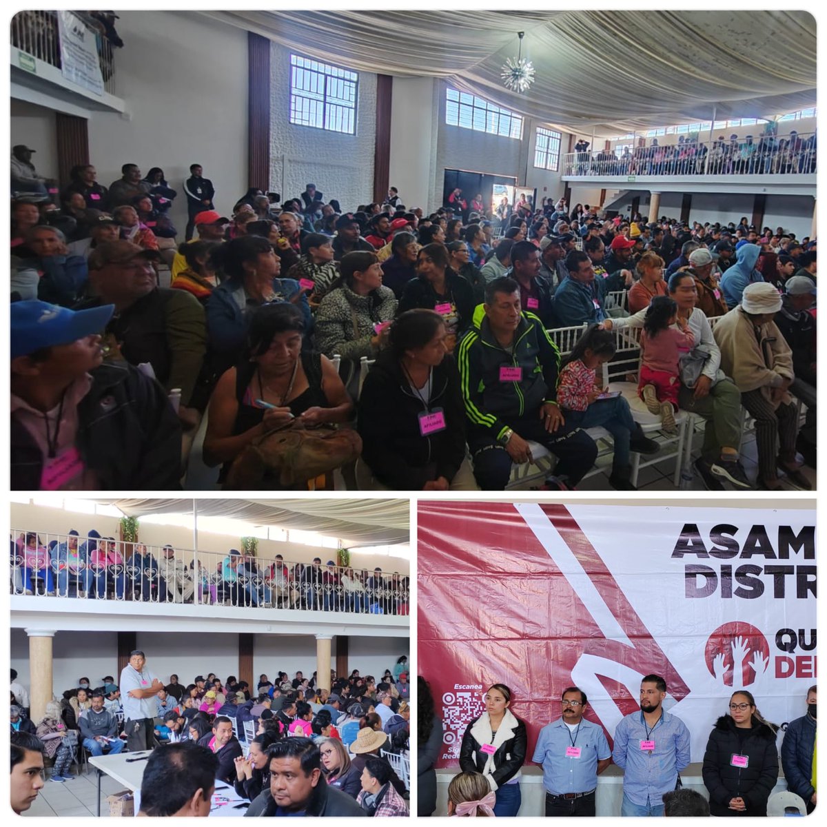 Hacer política no es fácil y confiar en los políticos mucho más
#Morelia  #Michoacán hoy confío en <a href="/QueSigaMX/">Que Siga La Democracia</a> y nos dio su voto de confianza en una Asamblea Distrital Constitutiva tenemos el sueño y anhelo que la democracia sea una realidad alejada de la simulación e imposición