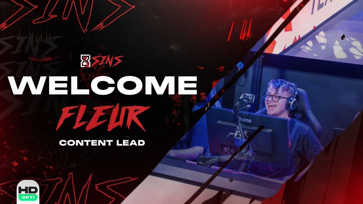 8sinsesports's tweet image. And lastly (for now 😉), welcome our Content Lead - @FleurEUW! 📽️ 📺 

#8SINSONFIRE 🔥