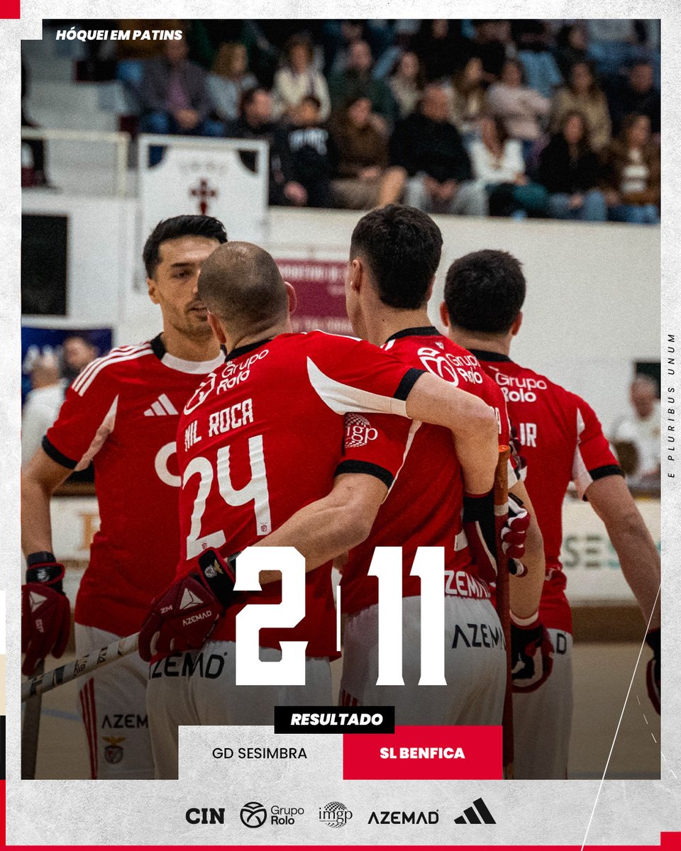 🏆 Vitória nos 16 avos de final da Taça de Portugal!

📸 GD Sesimbra #HóqueiBenfica