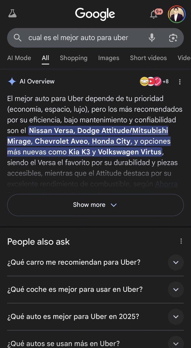 Hasta el 60% de las búsquedas ya no generan clic.

No porque el contenido sea malo,
sino porque la respuesta vive dentro de la plataforma.

Ejemplo: