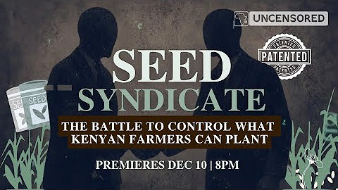 gijnAfrica's tweet image. 📢 @AfUncensored unpacks how Kenya's Seeds and Plant Varieties Act of 2012 came to be, why agrochemical companies that pushed for its adoption turned seeds into intellectual property, and who was behind the law's passage.

Watch "Seed Syndicate" here: twp.ai/4itZz5