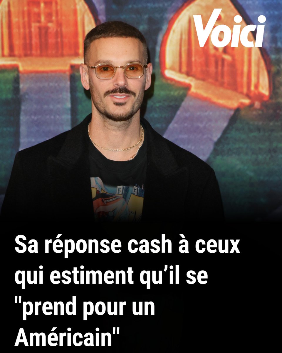 M. Pokora "hautain" ? Sa réponse cash à ceux qui estiment qu’il se "prend pour un Américain"
➡️ l.voici.fr/DK1