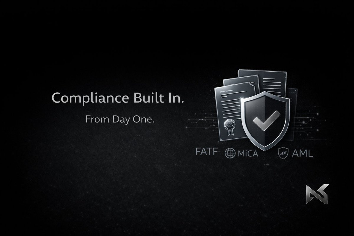 Nexifai's tweet image. Most DeFi platforms treat KYC like a dirty word.
We built with it.
MiCA compliance, FATF rules, AML/CFT baked in.
So when regulators knock, we don’t sweat - we scale. #nexifai