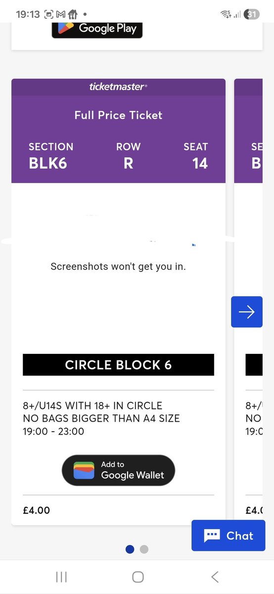 I need to sell my <a href="/onlythepoetsuk/">only the poets</a> tickets for the Brixton gig on Monday 2nd Feb. My daughter has her GCSE mocks that week. Im a bit sad, but just want the £4.00 each that i paid for them. Price is on the ticket.