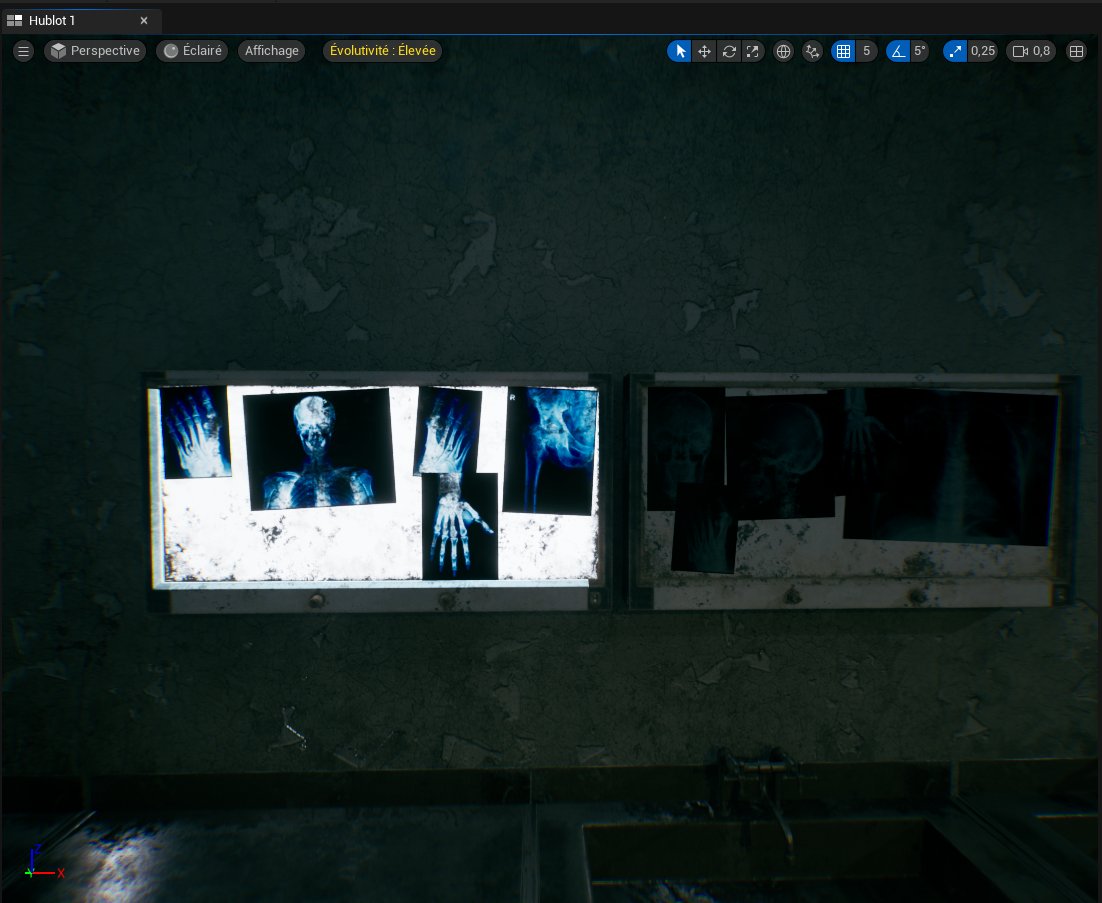 __E_X_D__'s tweet photo. Horror hospital map in dev 
EXD-Protocol

#indiedev #IndieGameDev #FPS #horrorgame #creepy https://t.co/T1KeolfxyL