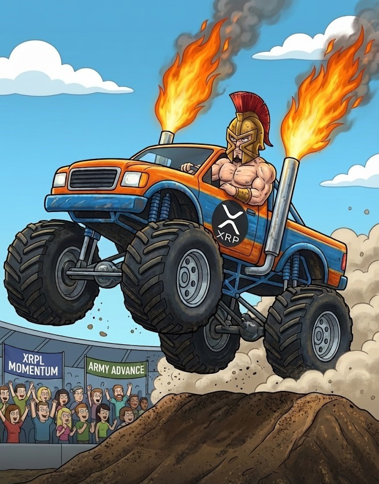 Me when <a href="/bgarlinghouse/">Brad Garlinghouse</a> says:

We are firing on all cylinders. 
It’s happening!