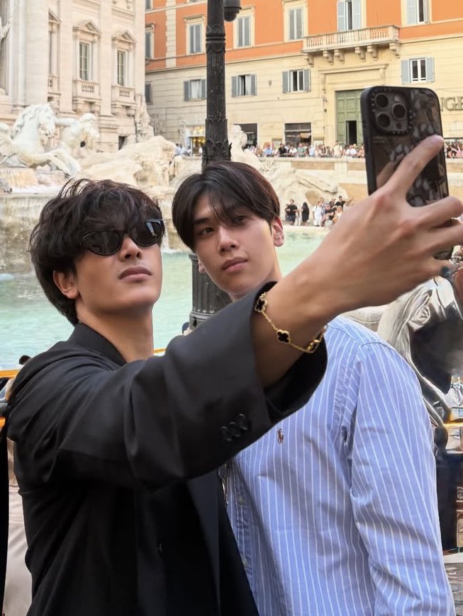 JoongDunk returning to Rome soon 🤏🏻🤍 ig : ifaiiz #จุงดัง