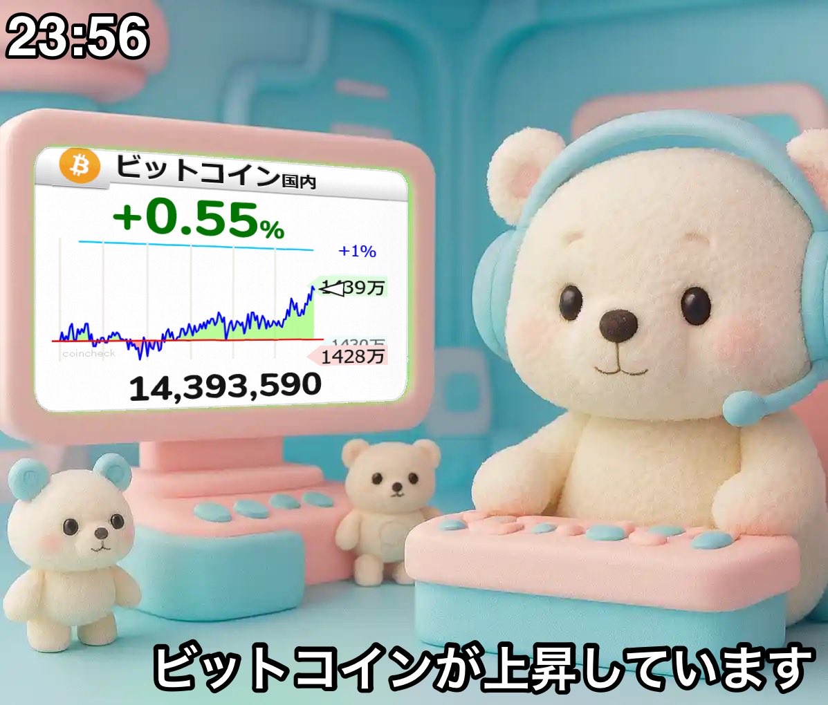 🟡ビットコイン 国内】 1439万円 #仮想通貨 #bitcoin