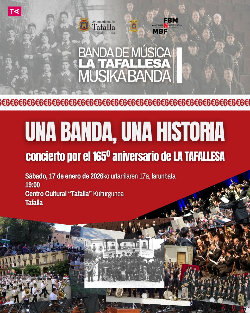 Nuestra banda comienza los actos del 165 aniversario. En esta ocasión, junto con excomponentes que han formado parte de la historia de la banda. 17 de enero 19h