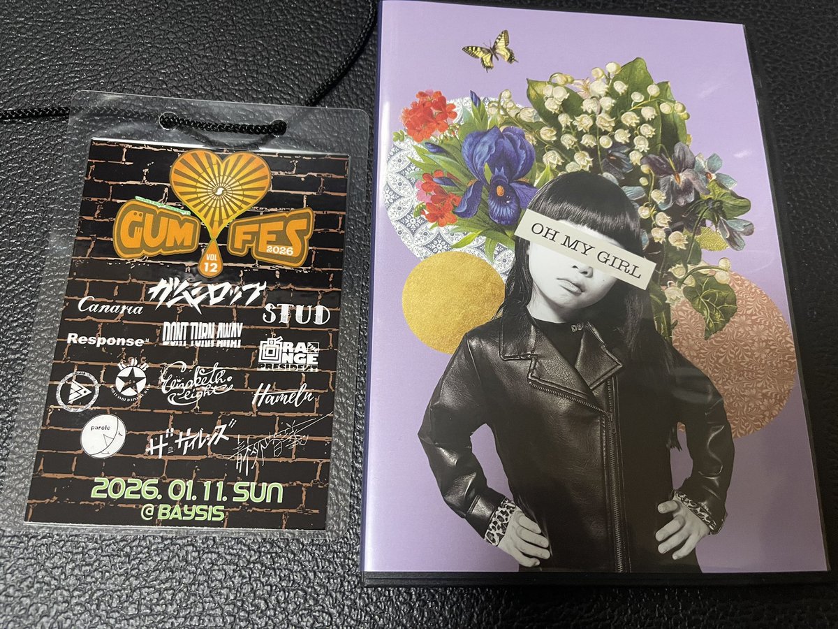 ライブ4日目は♪
ガムシロップpresents
ガムフェス2026
at横浜BAYSIS
楽しかった〜ｖ（＾＿＾ｖ）♪
マジカン❤️