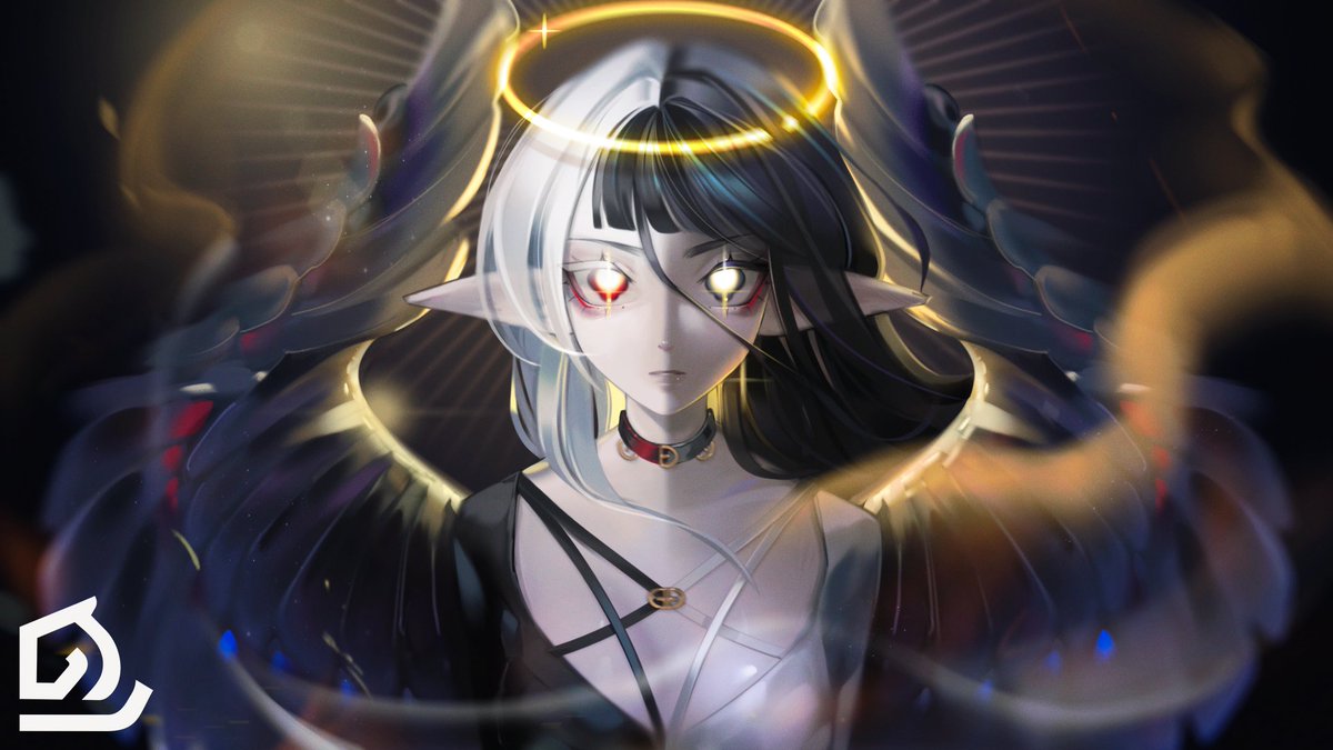 arklys's tweet image. Too bright for heaven...