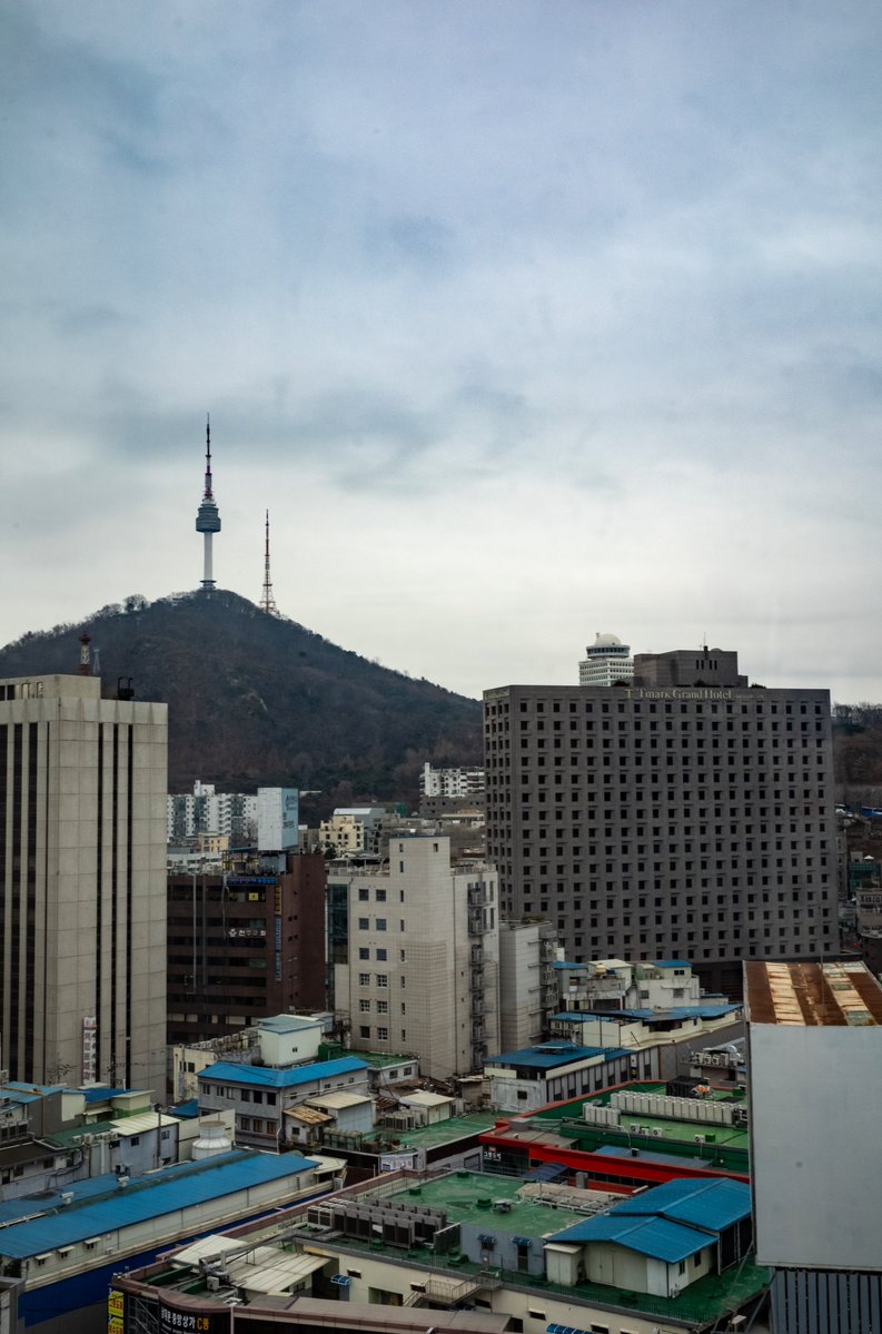 점심, 메리어트 남대문 에서.