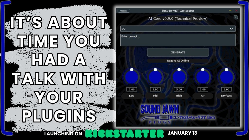 SoundJawn's tweet image. How often do you settle for a sound that's "good enough" just because you're tired of searching? 😴 Don't settle. Describe exactly what you want—"Warm, saturated, wide"—and get it in milliseconds. #musicproducer #beats