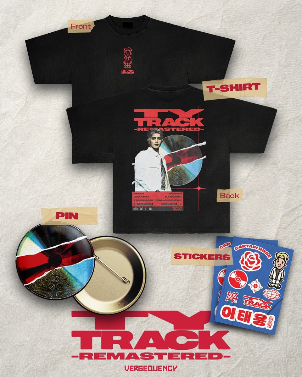 [Help RT/Like]

🚨OPEN PO TSHIRT TAEYONG — TY TRACK REMASTERED🚨

Hai NCTzen, Versequency lagi open PO Tshirt TY Track nih. Bisa buat nonton konser atau jadi koleksi kamu💿

💸185K DP 100K
🗓PO 11-18 Jan 2026
🛒Form order forms.gle/Gam5NSANJViEhg…

DM for more info

#merch #nct127