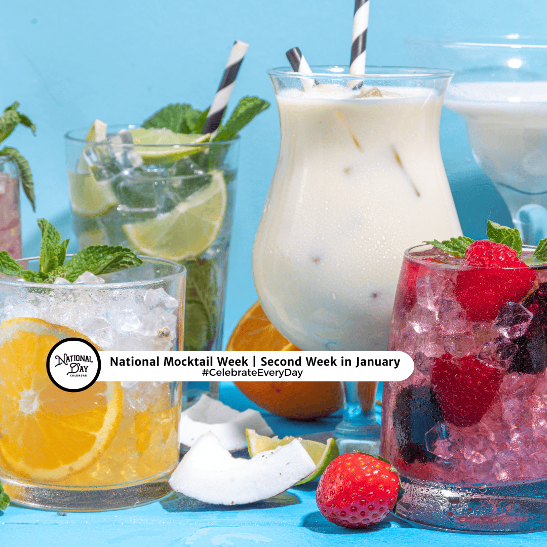 CelebrateNDC's tweet photo. Zero proof, 100% fun! 🍹✨ Tag somebody that can help you celebrate this week!

https://t.co/uAVgGGbJJG
#NationalMocktailWeek #NationalDayCalendar #CelebrateEveryDay https://t.co/ZXqZT4zoU6