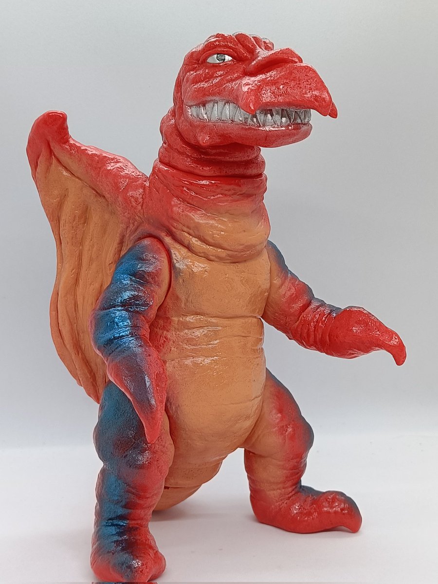 あなたのソフビ紹介 #豪力怪獣アロン #ベアモデル 「我々の狙うセブン