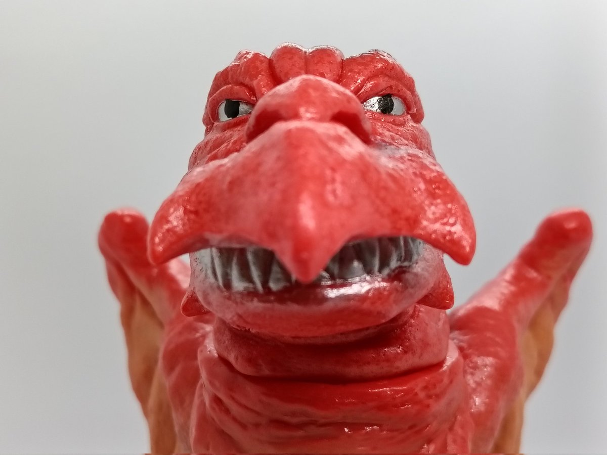 あなたのソフビ紹介 #豪力怪獣アロン #ベアモデル 「我々の狙うセブン