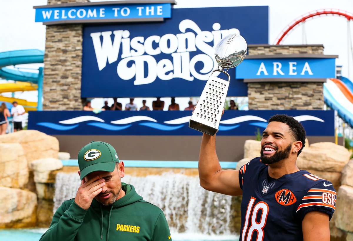 Tell them Packers and their fans. Enjoy the Dells this off season 🤣🤣🤣🧀🐻⬇️🐻⬇️🐻⬇️🐻⬇️🐻🐻🐻🐻