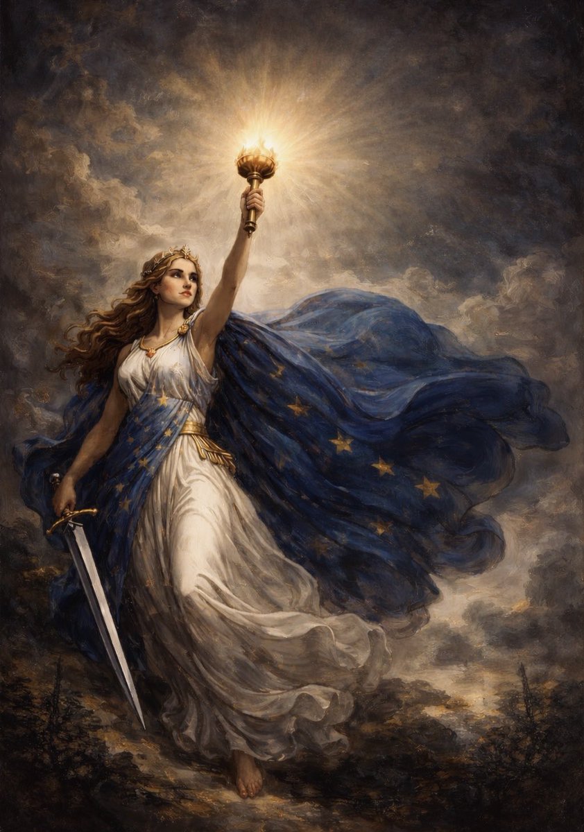 LeonChaland's tweet image. As the world slides into decay, the European Union stands as a moral beacon 🇪🇺