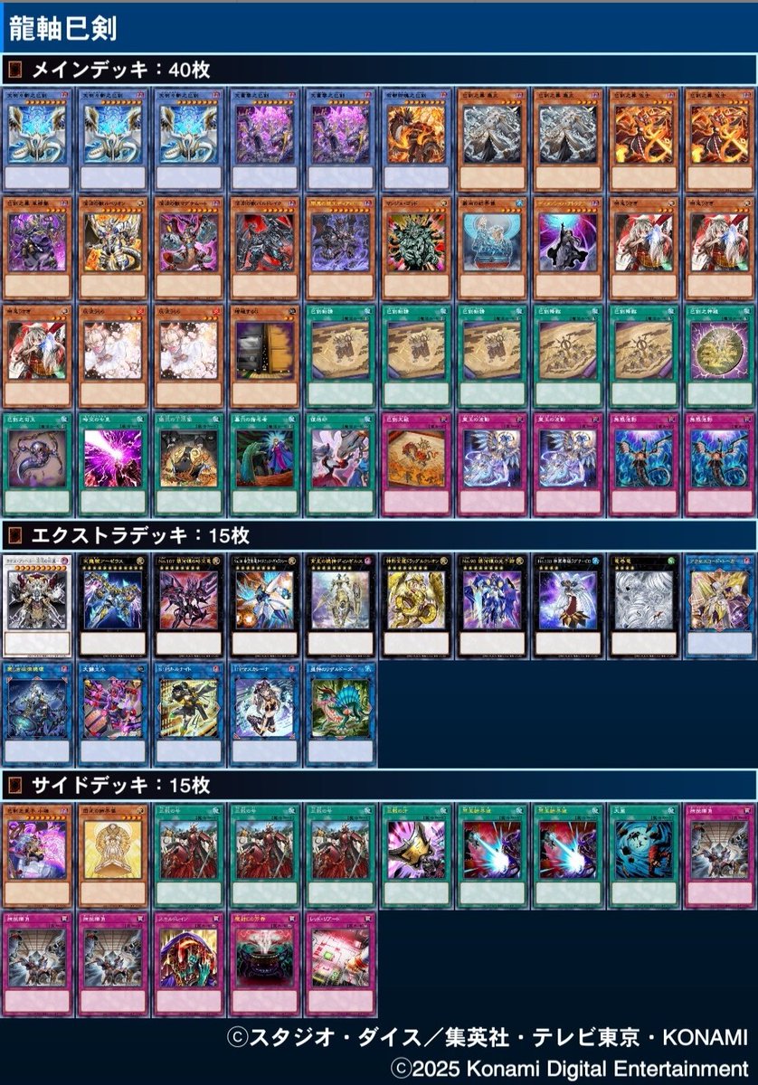 yugioh40139's tweet photo. 天狼の戦 3-肆

優勝🥇
くれぷすさん
@2cb232_59 
使用 VSK9

準優勝🥈
ゆもちさん
@yu_ygo_ 
使用 巳剣

3位🥉
ゆきアイスさん
@AIS_wanituyo 
使用 磁石戦士

4位
きゃにさん
@kani_Yo_oY 
使用エルフェンノーツセンチュリオン

ご参加ありがとうございました！
今年度の戦は最終戦で終わりです‼️ https://t.co/f5BBMhGtcy