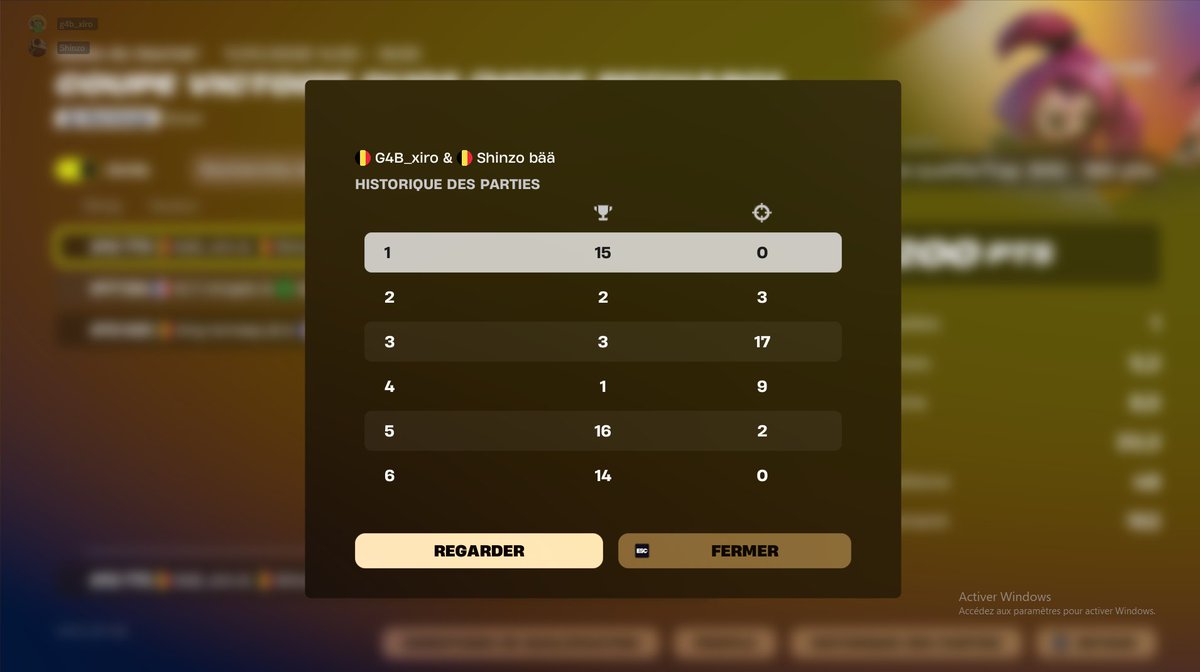 Cup commencer 1h late 3x sortit du spawn = 3x late focus pour demain ( on recomence enfin putain ca m'avait manquer )
<a href="/xiroFn_/">HAR xiroFn_</a>