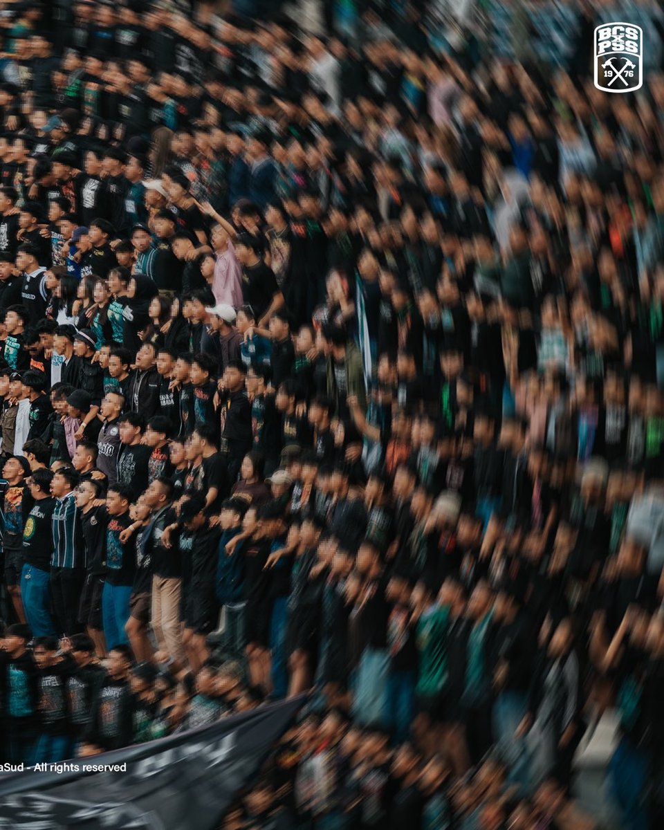 BCSxPSS_1976's tweet image. The result that we've dreamed of. Thank you for showing us no mercy for them. Keep the good work, boys! Come on!🔥

PSS v psis
Maguwoharjo International Stadium
Saturday, 10th January 2026

[BRIGATA CURVA SUD – PhotoJournals]