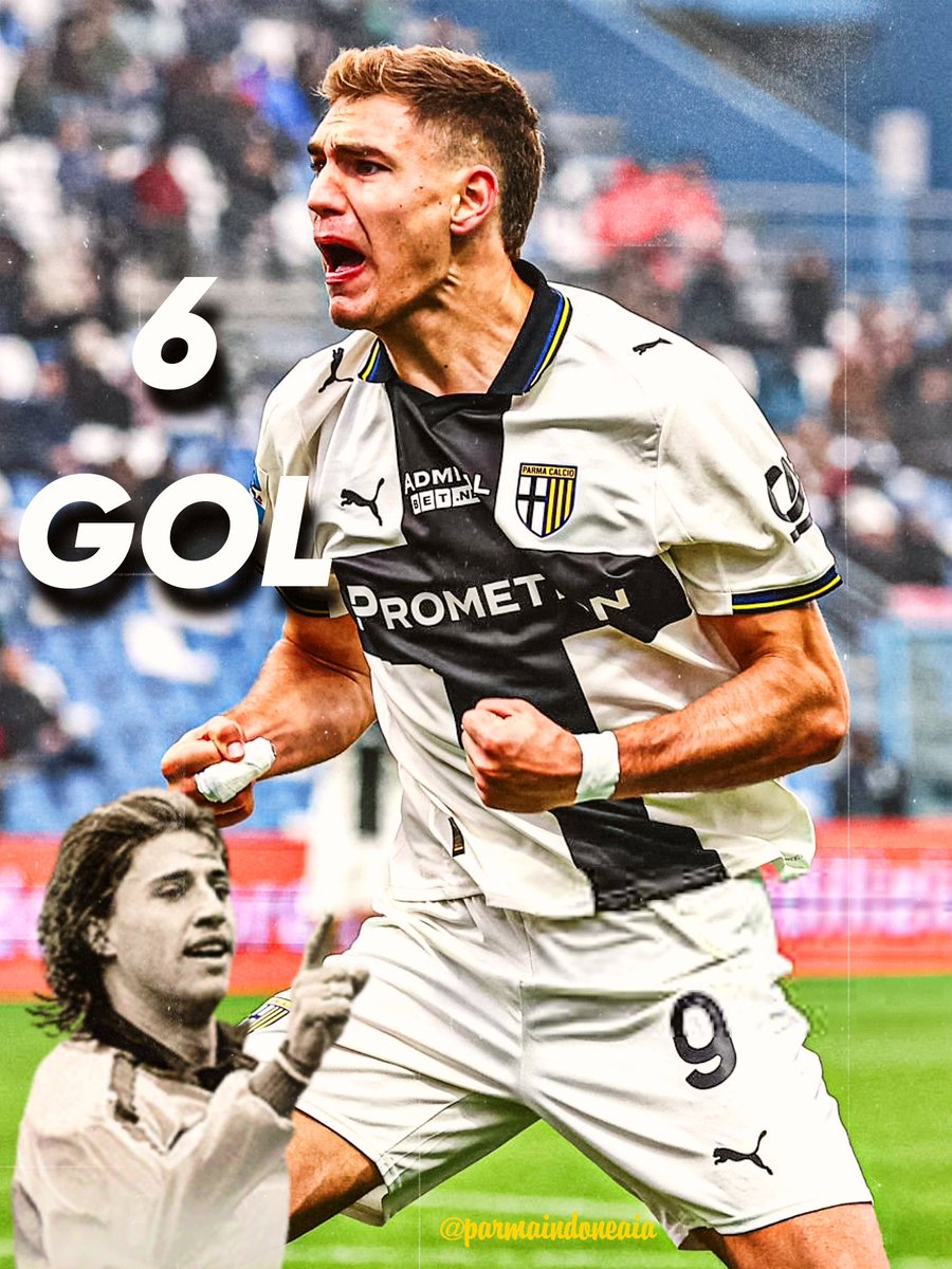 Mateo Pellegrino telah memcetak 6 gol di musim ini untuk Serie A bersama Parma Calcio 1913, ia menjadi pemain Argentina kedua setelah Hernan Crespo yang mencetak gol lebih dari 5 gol dalam satu musim bersama Parma.

#ForzaParma💛💙 
#LecceParma