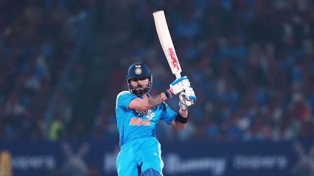 Rarely will you see Virat Kohli getting out like that in the 90s in an ODI. It was 100
written all over it tonight, the typical ODI template Virat has championed. 
Never mind, he will get it any game he wants to the way he’s been batting in ODIs recently. 
Just that today also