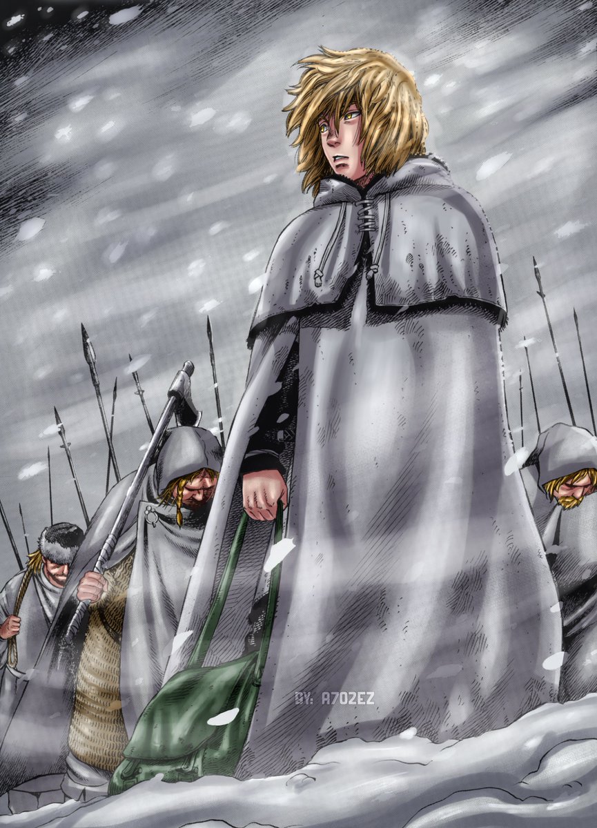 #vinlandsaga 

Thorfinn Karlsefni ❄️