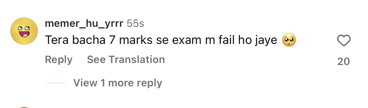 iShivani_Shukla's tweet photo. one of the comments on Kyle Jamieson’s post 😭 https://t.co/sSDJ2CBOWo