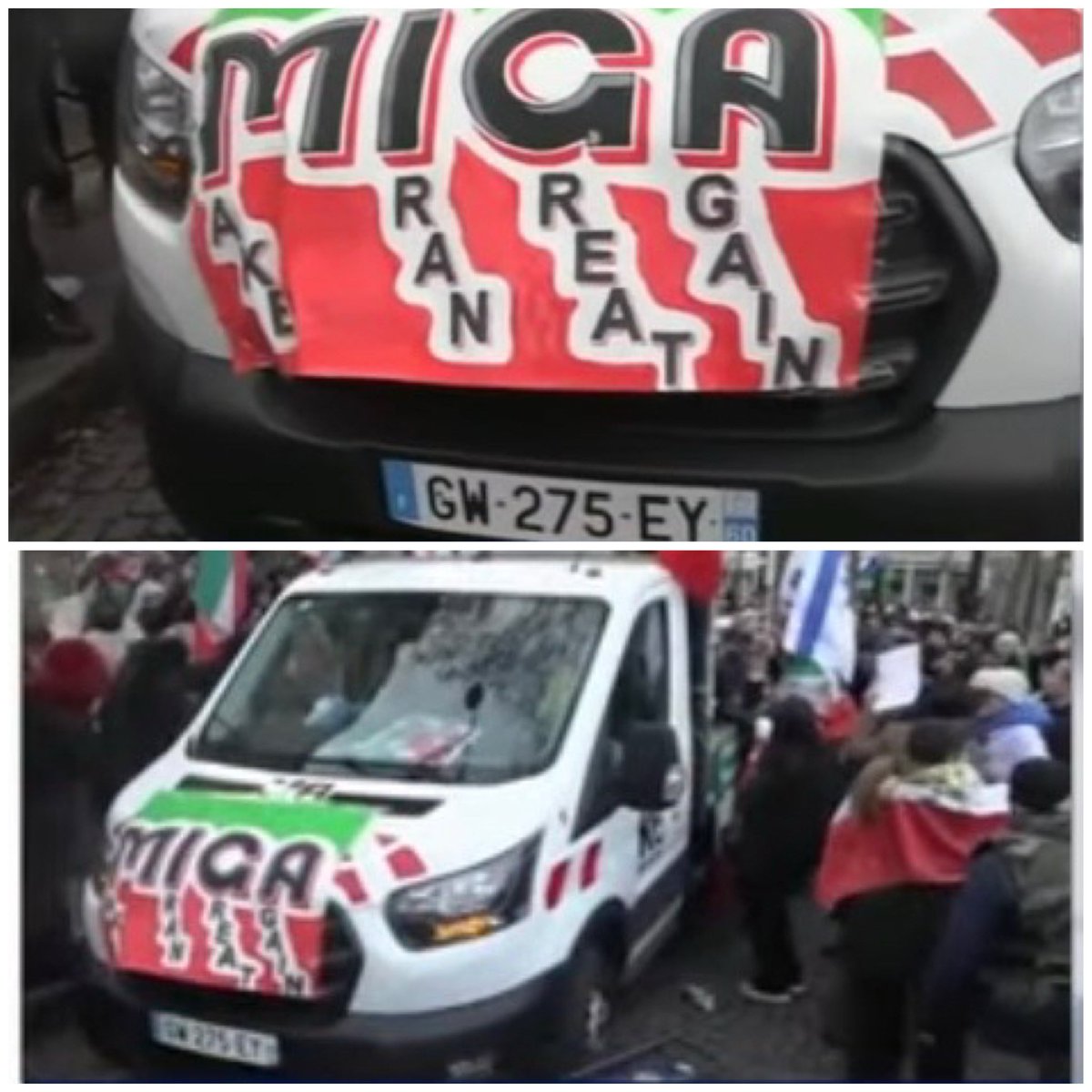 TruthDebates's tweet image. Panicans and Trump haters Rekt again

MIGA for Israel

MIGA for Iran

The Israel flag and Iran flag protesters in the streets beside each other…