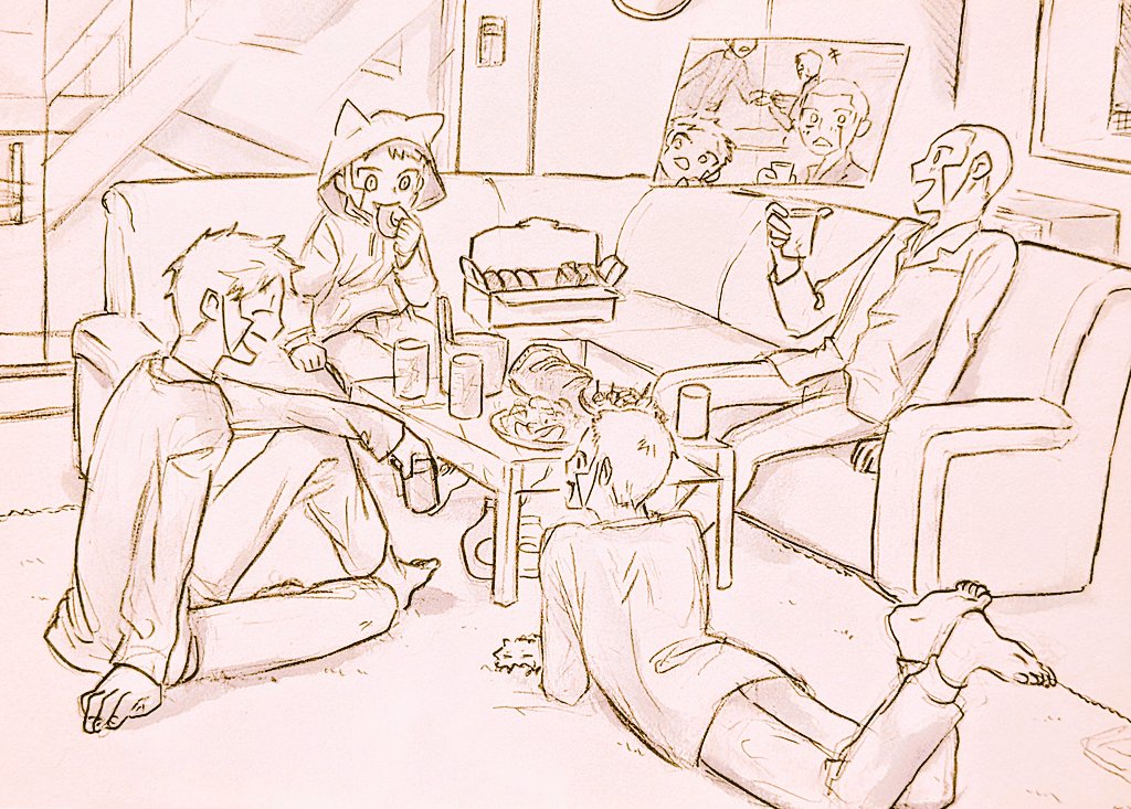 AMASORA0's tweet image. ▽ズパジャマパーティ🥳✨
(左からASMG)